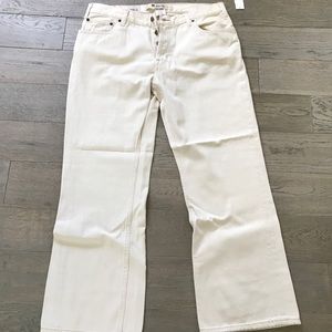 Gap 36x30 stone color boot fit (baggy) jeans.
